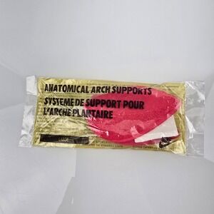 Vintage Nike Anatomic Anatomical  Arch Supports In Bag Pink Large Men 9-11.5